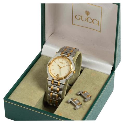 1990 gucci gold watch|1990 Gucci watch price.